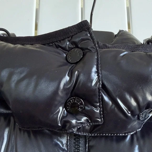 Moncler Puffer Down Long Jacket- Black - Picture 5 of 15